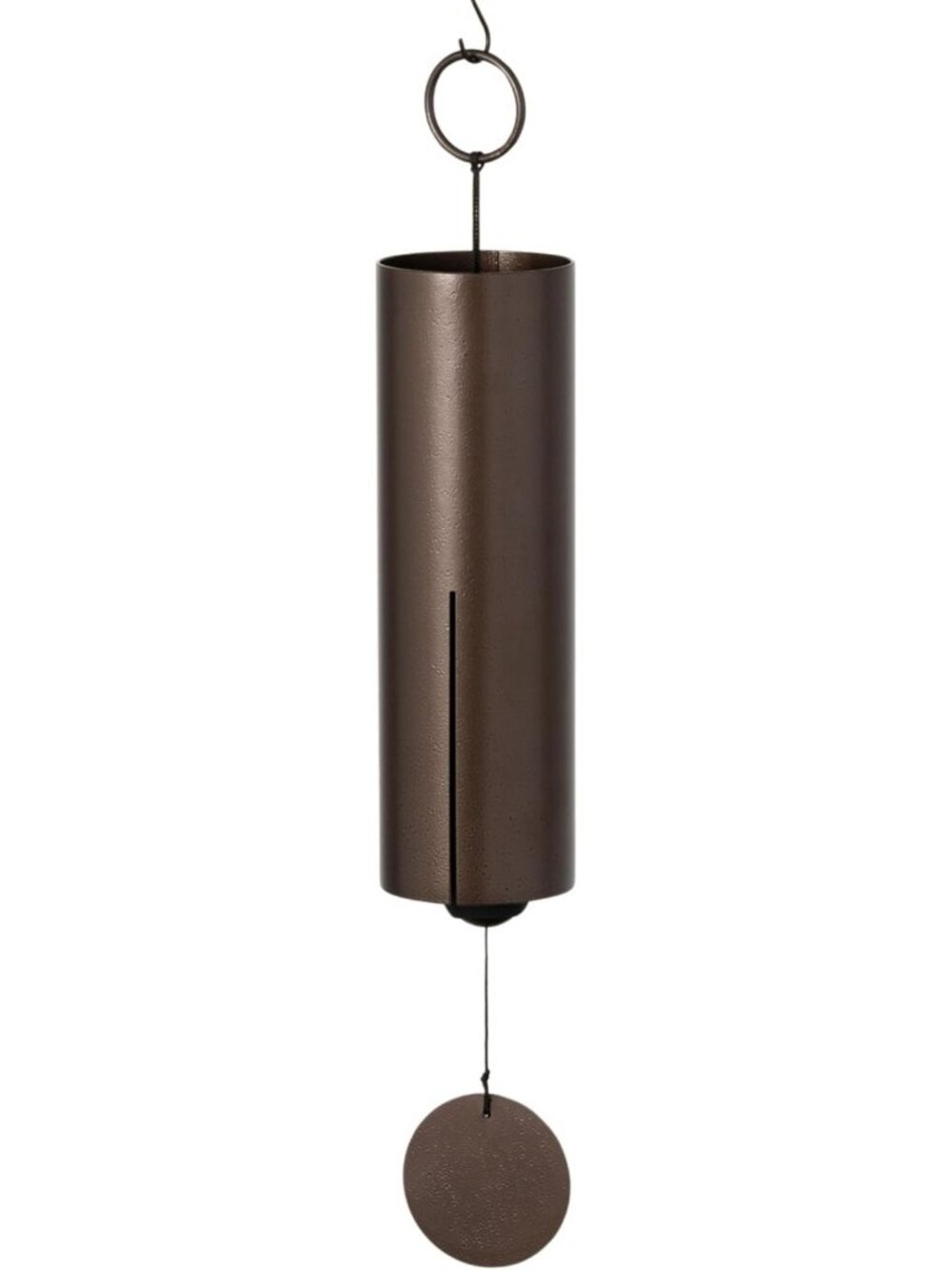27” Antique Copper Wind Chime - Deep Tone Outdoor Decor for Garden & Patio